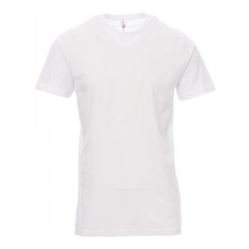 Payper Print környakas póló, fehér