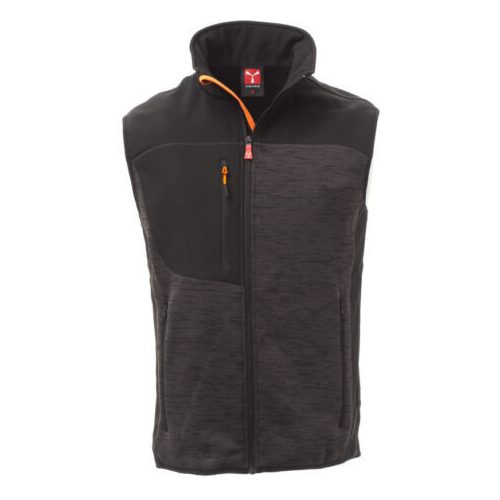 Payper Tour softshell betétes mellény, szürke/fekete
