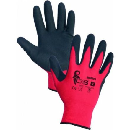 CXS Alvaros nitrilbe mártott kesztyű
