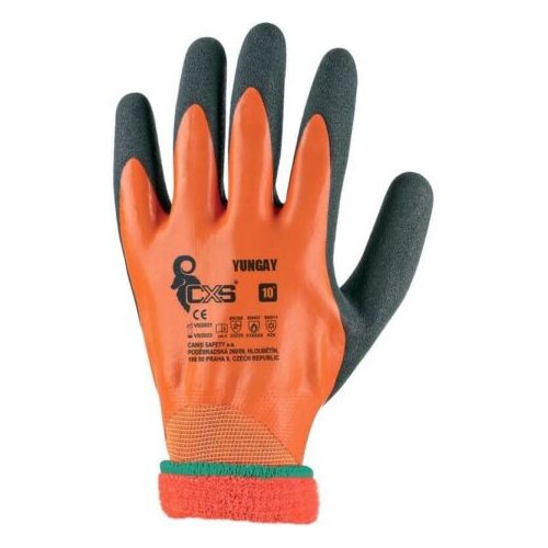 CXS Yungay bélelt, duplán mártott, hőálló kesztyű